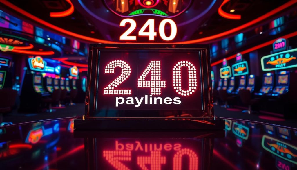 240 paylines