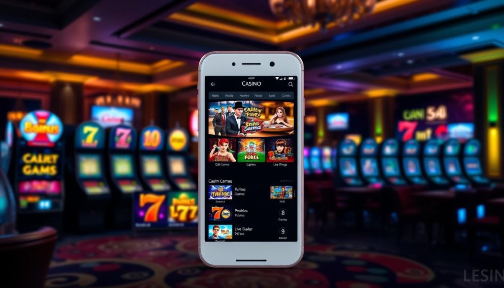 mobile casino app